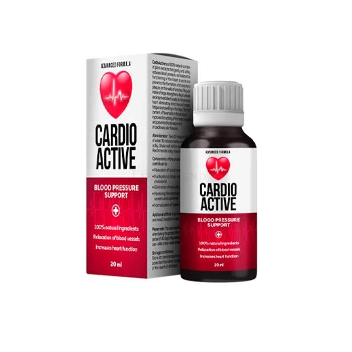 Cardio Active - drops from hypertension in Tunisia